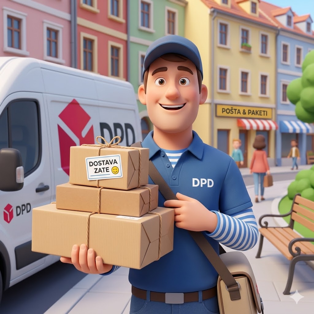 Izbira kurirja: GLS, Pošta ali DPD