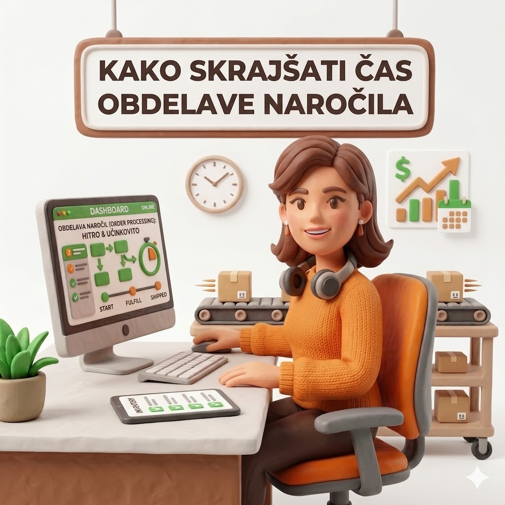 Skrajšanje časa obdelave naročil
